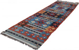 52147_BTR033A-Mogoli_Kilim_Natural_Dyed_Wool_Handwoven_Rug-2'3''x6'8''-Afghanistan-2