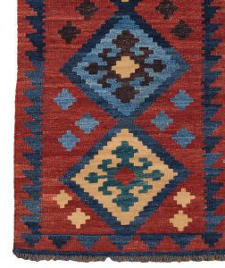52149_BTR033A-Mogoli_Kilim_Natural_Dyed_Wool_Handwoven_Rug-2'8''x8'0''-Afghanistan-1-Border
