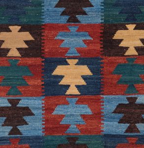 52150_BTR033A-Mogoli_Kilim_Natural_Dyed_Wool_Handwoven_Rug-2'10''x4'9''-Afghanistan-1-Center