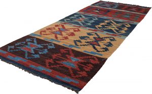 52154_BTR033A-Mogoli_Kilim_Natural_Dyed_Wool_Handwoven_Rug-3'5''x8'3''-Afghanistan-2