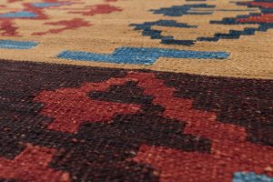 52154_BTR033A-Mogoli_Kilim_Natural_Dyed_Wool_Handwoven_Rug-3'5''x8'3''-Afghanistan-4