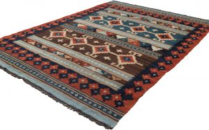 52156_BTR033A-Mogoli_Kilim_Natural_Dyed_Wool_Handwoven_Rug-5'1''x6'9''-Afghanistan-2