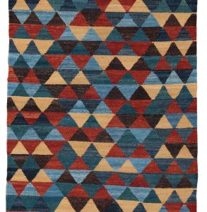 52159_BTR033A-Mogoli_Kilim_Natural_Dyed_Wool_Handwoven_Rug-3'4''x9'10''-Afghanistan-1-Center