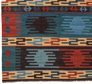 52161_BTR033A-Mogoli_Kilim_Natural_Dyed_Wool_Handwoven_Rug-8'4''x10'4''-Afghanistan-1-Border
