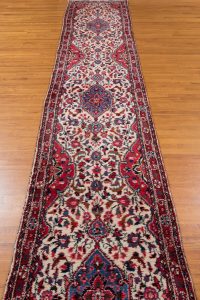 20803-Persian_Dergazine_Semi-Antique_Handwoven_Rug-2'10''x19'4''-Iran-2