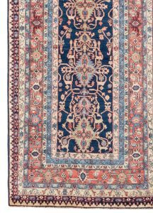 35921-Luxe_Tribal_Fine_Bidjar_Long_Runner_Wool_Rug-3'7''x15'3''-Afghanistan-1-Border