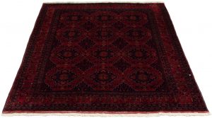 Fine Turkmen Handwoven Afghan Rug