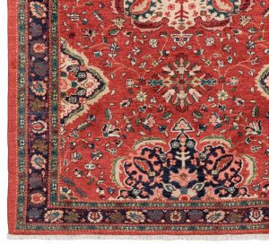 33995-Persian_Farahan_Ultimate_Village_Rug-4'8''x7'0''-Iran-1-Border