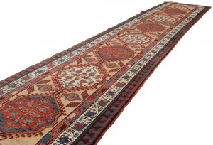 Antique Persian Serab Rug