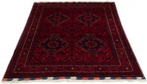 Turkmen Afghan Wool Rug