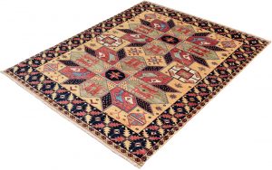 36476-Luxe_Tribal_Fine_Anatolian_Wool_Rug-4'10''x6'0''-Afghanistan-3