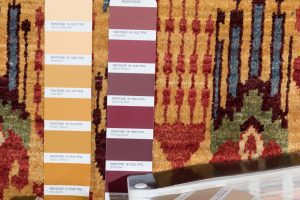36639-Luxe_Textile_Fine_Ikat_Gold_Red_Wool_Rug-5'1''x7'1''-Afghanistan-13