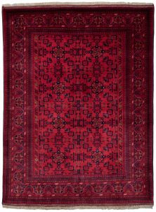 Turkmen Afghan Wool Rug