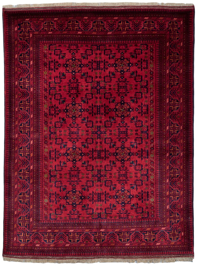 Turkmen Afghan Wool Rug