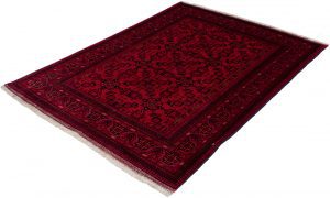 Turkmen Afghan Wool Rug