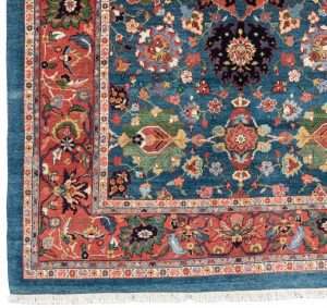 37232-Persian_Bidjar_Very_Fine_Ultimate_Village_Rug-4'8''x6'4''-Iran-1-Border