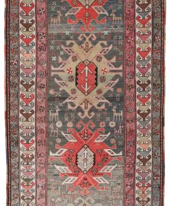 37670-Antique_Daghestan_Runner_Rug-3'10''x9'5''-Caucasus-1-Center