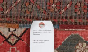 37670-Antique_Daghestan_Runner_Rug-3'10''x9'5''-Caucasus-9