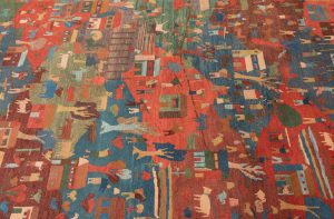 37752-Fine_Tibetan_Folklife_Vegetable_Dyed_Wool_Rug-5'0''x7'9''-Nepal-5