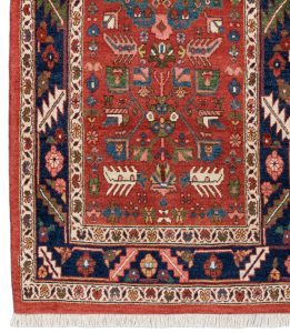 37848-Persian_Heriz_Ultimate_Village_Rug-2'7''x6'1''-Iran-1-Border