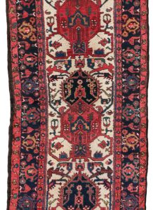 37877_ESTIRN1-Persian_Hamadan_Semi-Antique_Rug-2'9''x9'9''-Persia-1-Center