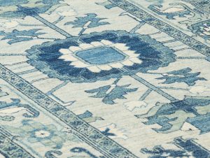 37922-Luxe_Tribal_Monochromatic_Serapi_Wool_Short_Runner_Rug-3'2''x6'2''-Afghanistan-5
