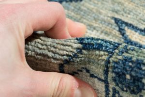 37922-Luxe_Tribal_Monochromatic_Serapi_Wool_Short_Runner_Rug-3'2''x6'2''-Afghanistan-6