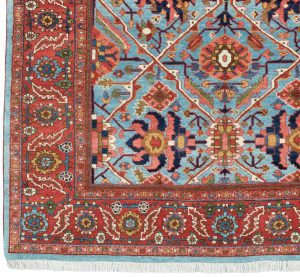 37969-Persian_Heriz_Ultimate_Village_Rug-5'3''x7'0''-Iran-1-Border