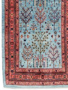 39027-Persian_Khamsehbaf_Ultimate_Village_Rug-2'8''x7'10''-Iran-1-Border