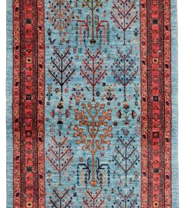 39027-Persian_Khamsehbaf_Ultimate_Village_Rug-2'8''x7'10''-Iran-1-Center