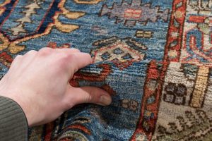 42375-Shahsavan_Blue_Short_Runner_Rug-2'8''x5'10''-Afghanistan-11