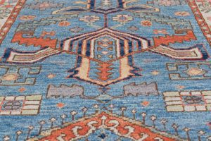 42375-Shahsavan_Blue_Short_Runner_Rug-2'8''x5'10''-Afghanistan-8