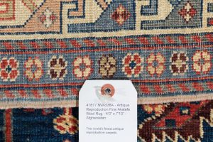 47877_NVA538A-Akstafa_Fine_Antique_Reproduction_Rug-4'0''x7'10''-Afghanistan-10