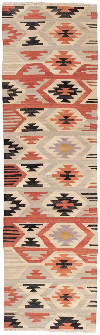 Turkish Kilim Handwoven Afghan Rug