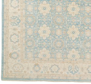52768_NVA508D-Antique_Reproduction_Super_Fine_Agra_Rug-10'4''x13'8''-Afghanistan-1-Border