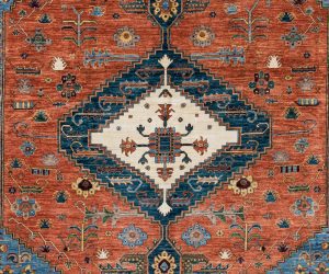 52929_BTR002A-Serapi_Handwoven_Tribal_Rug-9'0''x11'10''-Afghanistan-1-Center
