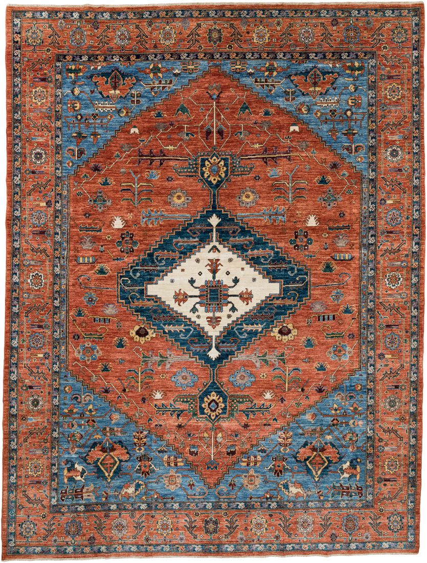 Serapi Handwoven Tribal Rug