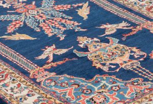 19570-Antique_Persian_Sarouk_Prayer_Rug-3'9''x5'9''-Persia-4