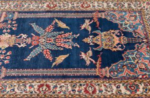 19570-Antique_Persian_Sarouk_Prayer_Rug-3'9''x5'9''-Persia-5