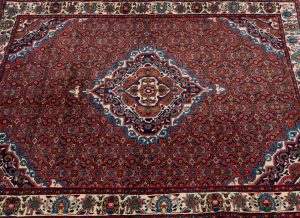 21570-Persian_Afshar_Bidjar_Very_Fine_Semi-Antique_Rug-4'1''x4'11''-Iran-5