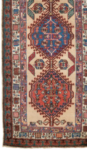 24526_ESTIRN1-Antique_Serab_Handwoven_Rug-3'1''x13'10''-Persia-1-Border