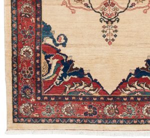 34093-Persian_Bidjar_Fine_Ultimate_Village_Rug-4'2''x5'10''-Iran-1-Border