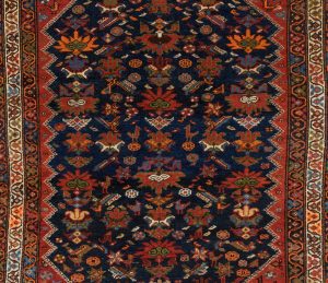 37371-Antique_Kurdish_Tribal_All_Wool_Rug-4'6''x6'2''-Persia-1-Center