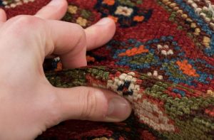 37371-Antique_Kurdish_Tribal_All_Wool_Rug-4'6''x6'2''-Persia-6