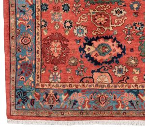 37974-Persian_Bidjar_Ultimate_Village_Rug-4'5''x5'8''-Iran-1-Border