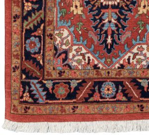 38014-Persian_Heriz_Ultimate_Village_Rug-2'8''x3'3''-Iran-1-Border