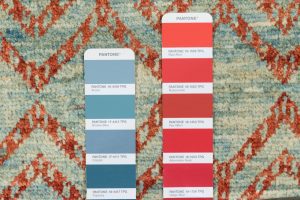 38712-Moroccan_Contemporary_Blue_Red_Wool_Rug-4'1''x6'1''-Afghanistan-11