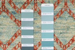 38712-Moroccan_Contemporary_Blue_Red_Wool_Rug-4'1''x6'1''-Afghanistan-12