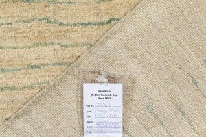 38717-Contemporary_Waves_Beige_Green_Wool_Rug-4'2''x5'11''-Afghanistan-11