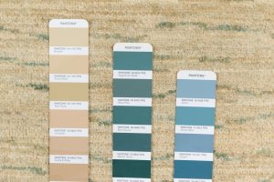 38717-Contemporary_Waves_Beige_Green_Wool_Rug-4'2''x5'11''-Afghanistan-12